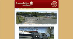Desktop Screenshot of canandaiguaselfstorage.com